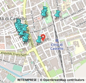 Mappa Via Papa Celestino II, 06012 Città di Castello PG, Italia (0.2735)