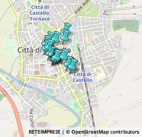 Mappa Via Papa Celestino II, 06012 Città di Castello PG, Italia (0.2975)
