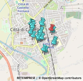 Mappa Via Papa Celestino II, 06012 Città di Castello PG, Italia (0.256)