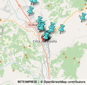Mappa Via S. Florido, 06012 Città di Castello PG, Italia (2.5805)