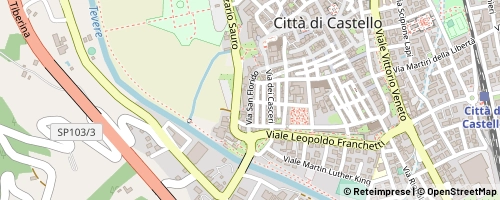 Mappa Città di Castello