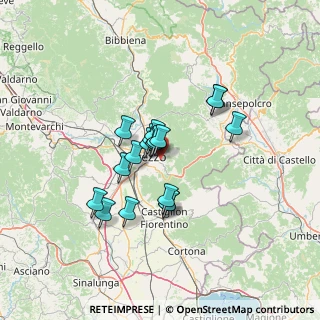 Mappa Via F. Severi, 52100 Arezzo AR, Italia (10.27444)