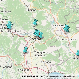 Mappa Via F. Severi, 52100 Arezzo AR, Italia (19.87833)