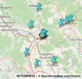 Mappa Via Vittorio Veneto SS71KM.148, 52100 Arezzo AR, Italia (12.91154)