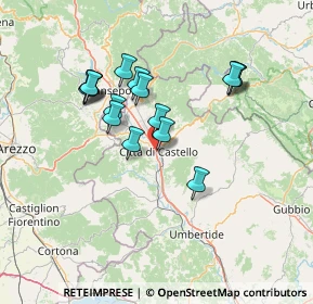 Mappa , 06012 Città di Castello PG, Italia (12.86688)