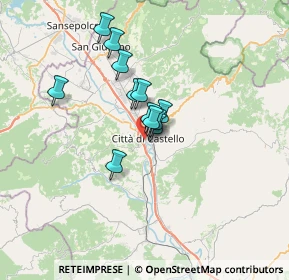 Mappa , 06012 Città di Castello PG, Italia (4.715)