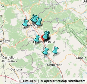 Mappa , 06012 Città di Castello PG, Italia (8.142)