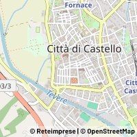 Map Città di Castello