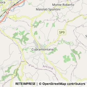 Mappa Cupramontana