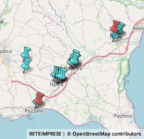 Mappa Via Monteverde, 96019 Rosolini SR, Italia (7.2315)