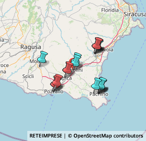 Mappa Via Monteverde, 96019 Rosolini SR, Italia (12.4455)