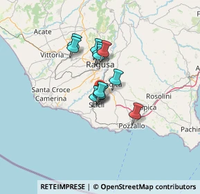 Mappa SP 54, 97018 Scicli RG, Italia (9.70167)