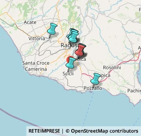Mappa SP 54, 97018 Scicli RG, Italia (9.7225)