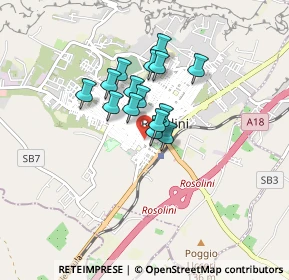 Mappa Via G. Meli, 96019 Rosolini SR, Italia (0.64067)