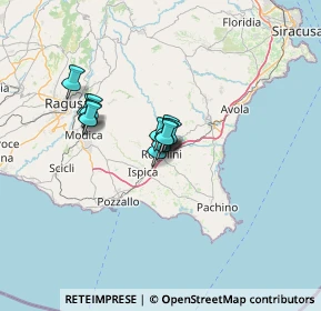 Mappa Via G. Meli, 96019 Rosolini SR, Italia (8.55917)