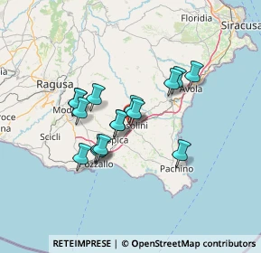 Mappa Via Ferreri, 96019 Rosolini SR, Italia (12.02875)