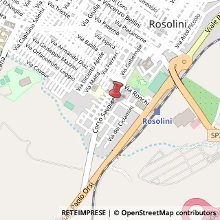 Mappa Corso Savoia, 81, 96019 Rosolini, Siracusa (Sicilia)