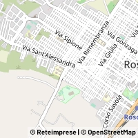 Mapa Rosolini