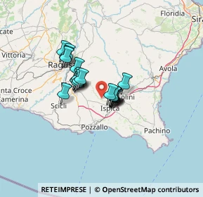 Mappa Contrada scorsone, 97015 Modica RG, Italia (9.571)