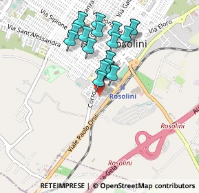 Mappa Via Casa del Fanciullo, 96019 Rosolini SR, Italia (0.47)