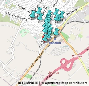 Mappa Via Casa del Fanciullo, 96019 Rosolini SR, Italia (0.4235)