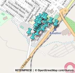 Mappa Via Casa del Fanciullo, 96019 Rosolini SR, Italia (0.16071)