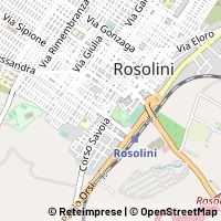 Mapa Rosolini