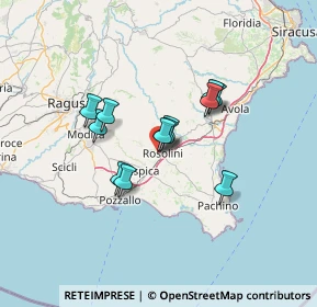 Mappa Via P. Sgadari, 96019 Rosolini SR, Italia (11.0875)