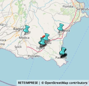 Mappa Via P. Sgadari, 96019 Rosolini SR, Italia (12.35571)