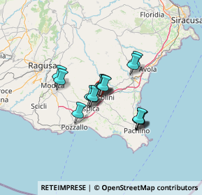 Mappa P.\zza G, 96019 Rosolini SR, Italia (9.87)