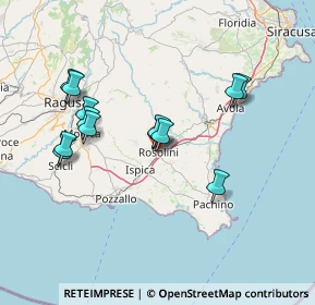 Mappa P.\zza G, 96019 Rosolini SR, Italia (15.43154)