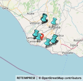 Mappa 97010 Ragusa RG, Italia (10.5205)