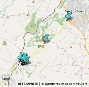 Mappa SP 42 SCICLI - MODICA KM. 3+600, 97018 Scicli RG (2.898)