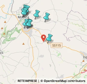 Mappa Via Vanella Amuri, 97015 Modica RG, Italia (5.08)