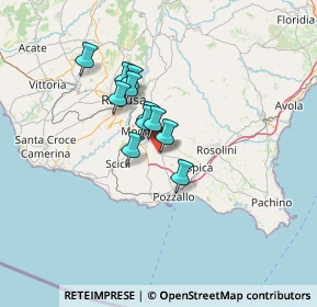 Mappa Via Vanella Amuri, 97015 Modica RG, Italia (10.18182)