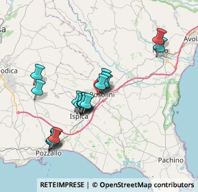 Mappa Via D. Savio, 96019 Rosolini SR, Italia (7.102)