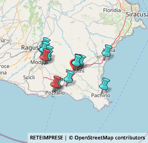 Mappa Via D. Savio, 96019 Rosolini SR, Italia (11.89)