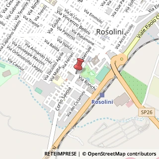 Mappa Via savoia 66, 96019 Rosolini, Siracusa (Sicilia)