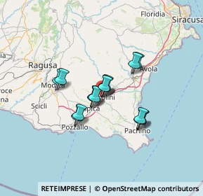 Mappa Via delle Rose, 96019 Rosolini SR, Italia (10.13333)