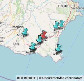 Mappa Via delle Rose, 96019 Rosolini SR, Italia (11.97684)