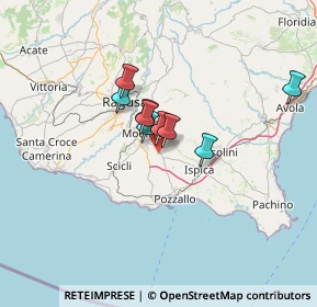 Mappa C.DA RADDUSA, 97015 Modica RG, Italia (17.38273)