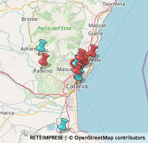 Mappa Via Pasubio, 95030 Tremestieri Etneo CT, Italia (8.71182)