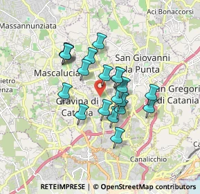 Mappa Via S. Paolo, 95030 Tremestieri Etneo CT, Italia (1.4625)