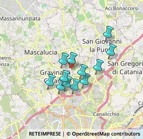Mappa Via S. Paolo, 95030 Tremestieri Etneo CT, Italia (1.43833)