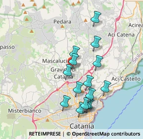 Mappa Via Pasubio, 95030 Tremestieri Etneo CT, Italia (3.92067)