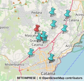 Mappa Via S. Paolo, 95030 Tremestieri Etneo CT, Italia (3.43636)