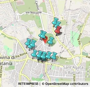 Mappa Via Pasubio, 95030 Tremestieri Etneo CT, Italia (0.3825)