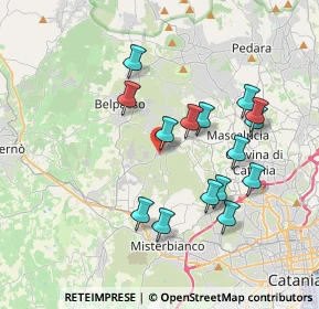 Mappa Viale della Regione, 95040 Camporotondo Etneo CT, Italia (3.95267)