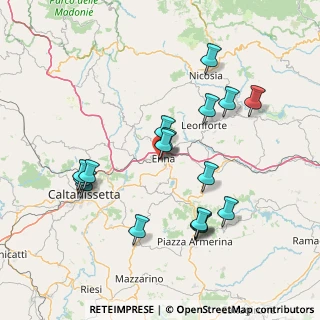 Mappa Via Passo Signore, 94100 Enna EN, Italia (16.93118)