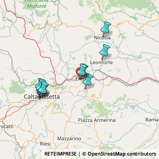 Mappa Via Passo Signore, 94100 Enna EN, Italia (15.72)